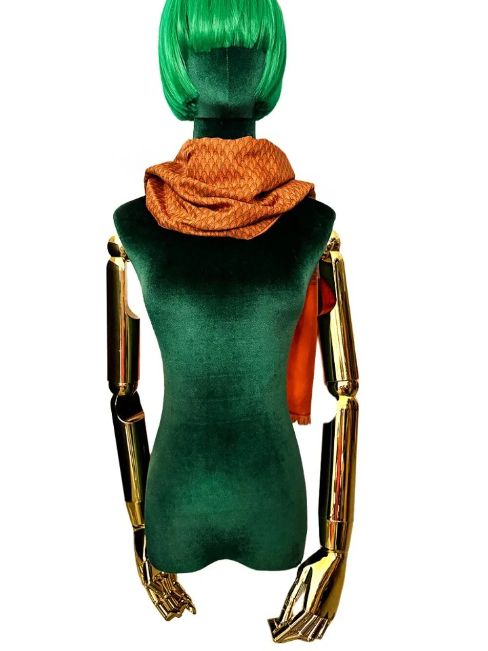 Hermès Long Scarf Angora and Silk